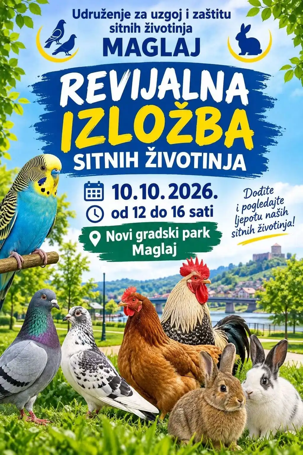 Small animal fair in Maglaj – October 10, 2026 (New City Park)