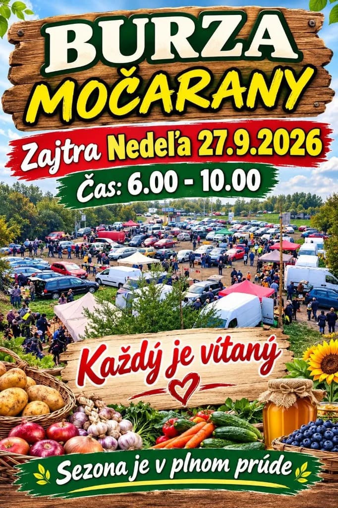 Berza sitnih životinja Močarany – 27. септембар 2026. (Močarany)