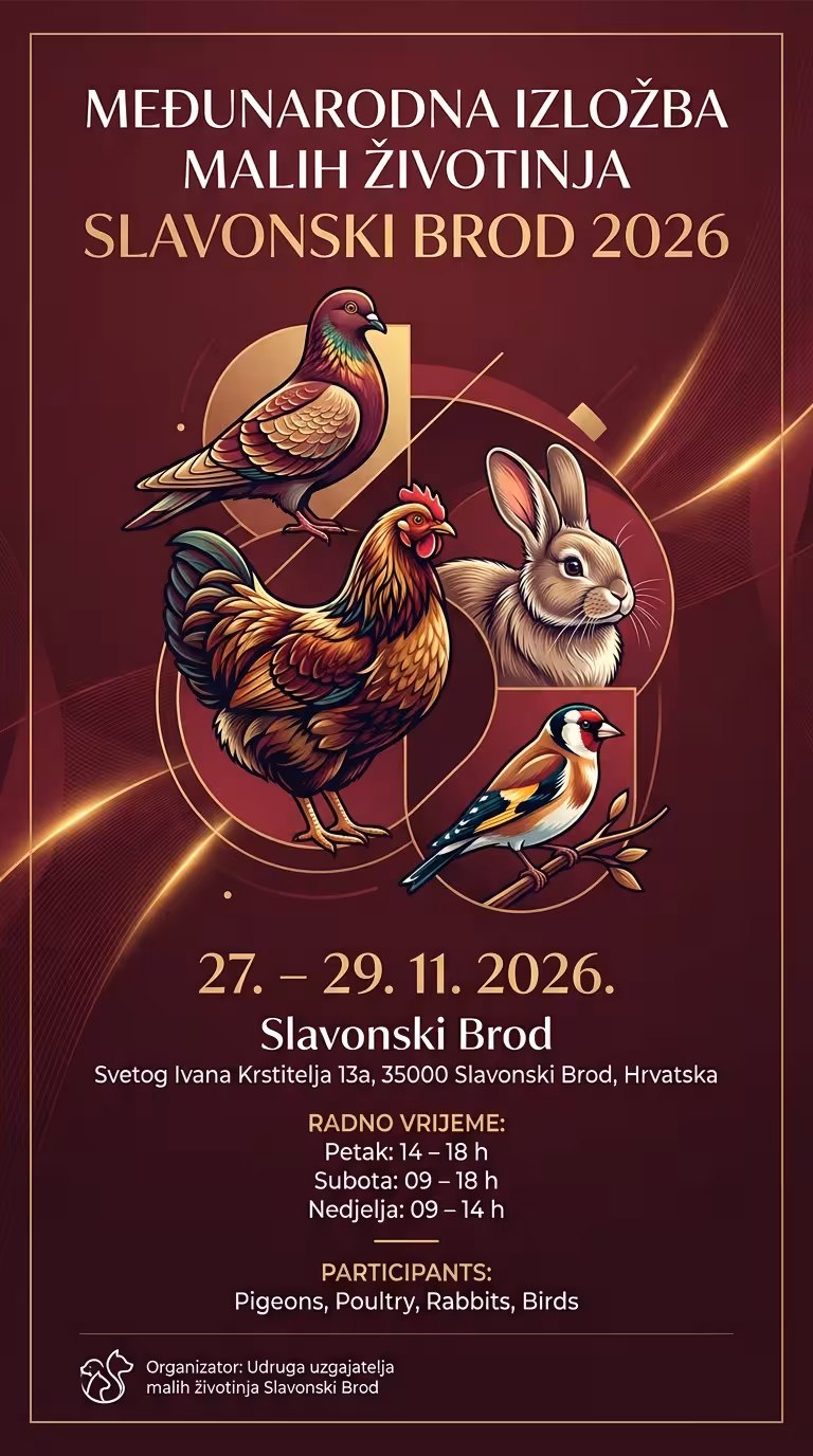 Small animal fair in Slavonski Brod – November 29, 2026 (Slavonski Brod)