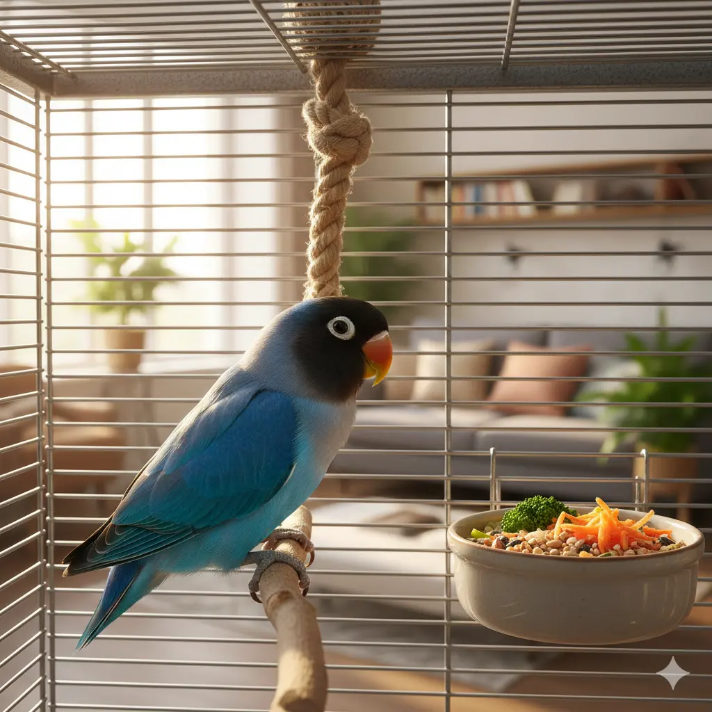 Pravilna ishrana za personata papagaje sveže povrće i seme