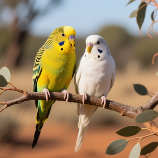 Tigrice na grani zuta i bela mutacija