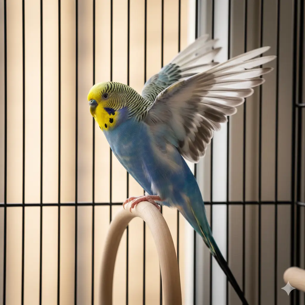 Papagaj tigrica rasirenih krila